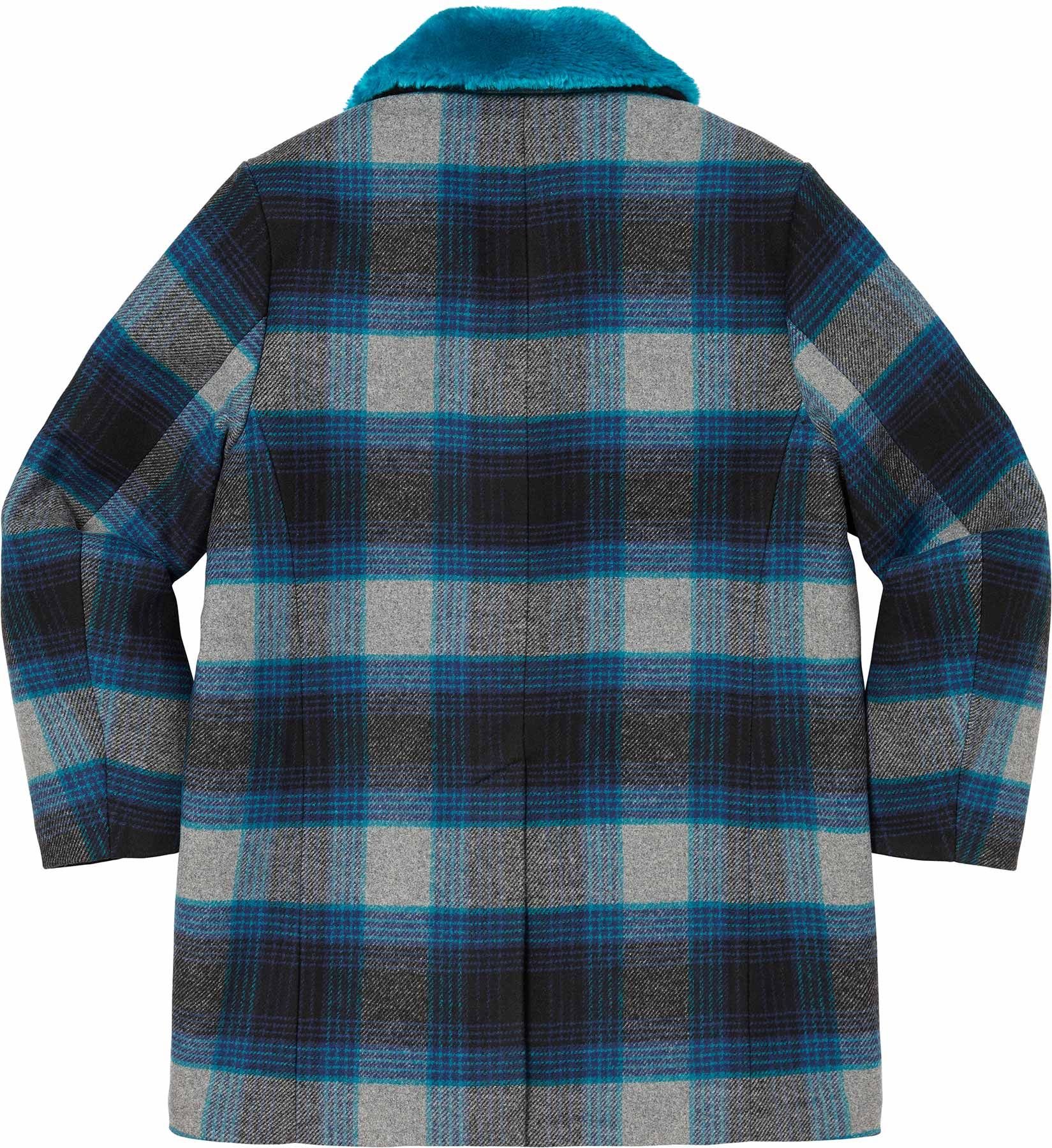 Faux Fur Collar Car Coat view 3